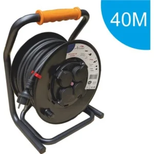 Location Enrouleur Rallonge de Chantier IP44 – 40 mètres