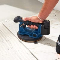 Location Ventouse Vibrante Carrelage Dexter 12V (2 Batteries)